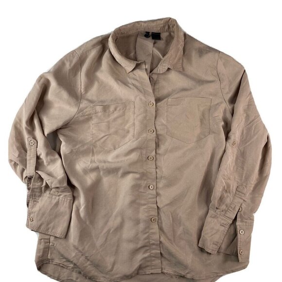 New Directions Women's SZ L Top Blouse Long‎ Short Sleeve Multicolored Lot Of 3 - Picture 9 of 12